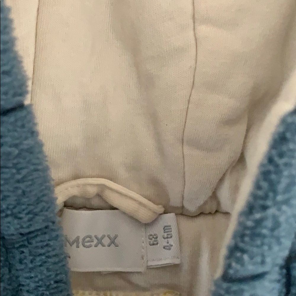 Baby Mexx 4-6 month cozy jacket with hood - Picture 4 of 5